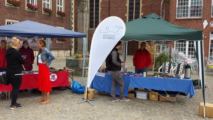 BIB beim Coesfelder Tierschutzmarkt