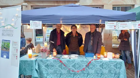 BIB-Waffeln beim Kerzenscheinsamstag