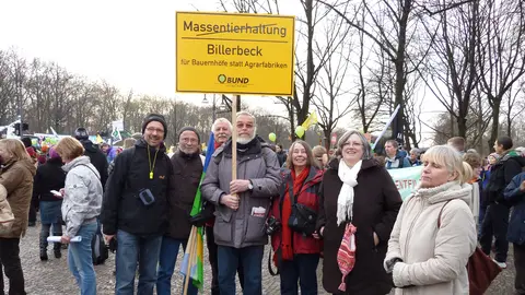 Busfahrt von Coesfeld zur Demo in Berlin