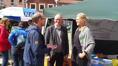 Infostand auf dem Tierschutztag