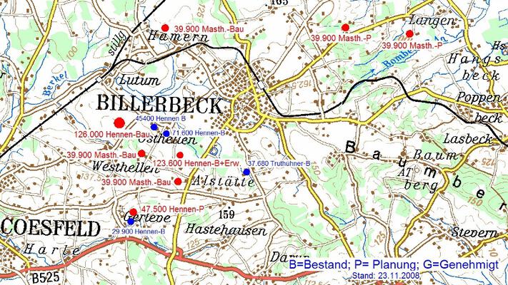 8.500 Tiere verenden im Kreis