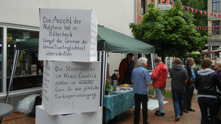 Marktstand der BIB